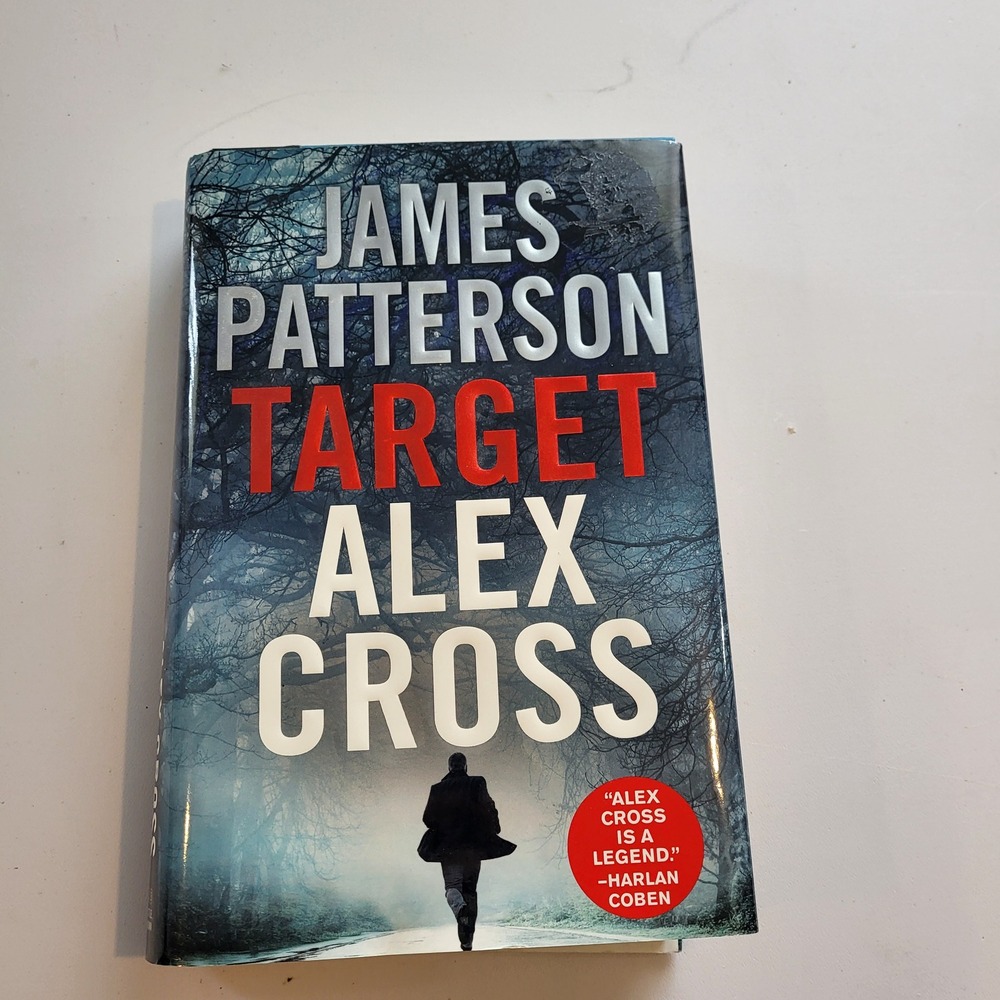 Target Alex Cross James Patterson Hardcover Thriller‎ Crime Fiction 2018 1st Ed